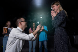 oświadczyny w teatrze